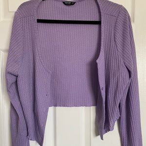 Cropped SHEIN cardigan